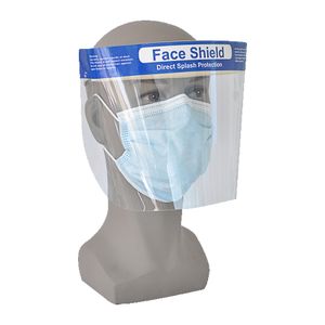Wholesales FaceShield Medical Disposable Transparent Full clear Face Shield