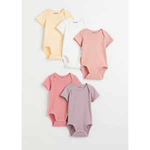 2022 Hot Selling Organic Cotton Baby Romper Custom Made Baby Clothes Plain Baby Bodysuits