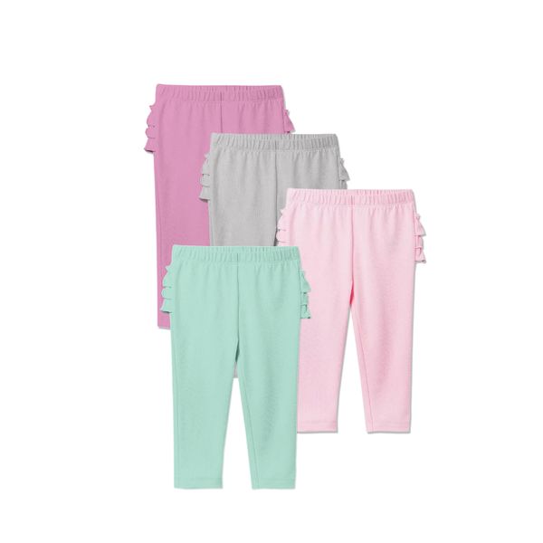 Bamboo Fiber Baby Girls Tracksuit Children Clothing Set Baby Girl Bamboo Pants Suit Kids Clothes Stacked Jogging Pants