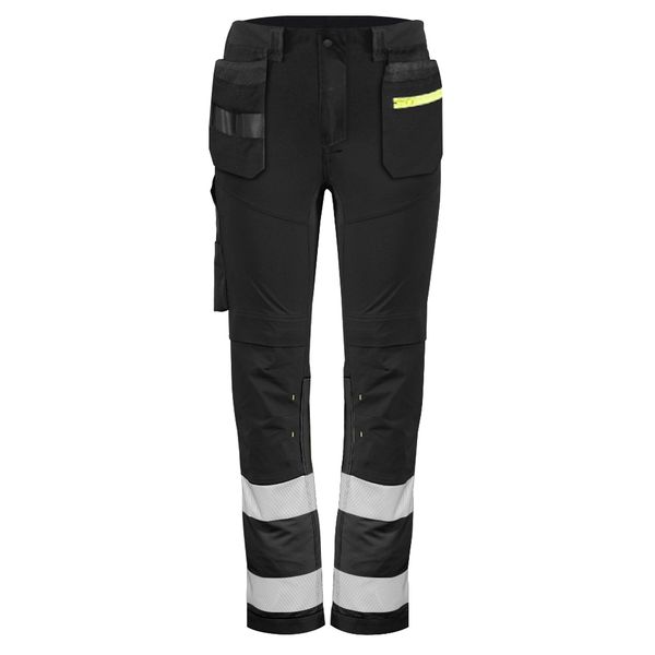 Multi-pockets Construction Workwear Breathable Reflective Cordura Fabric Cargo Work Trousers for Men