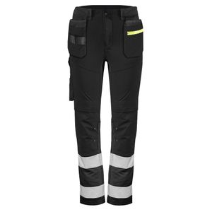 Multi-pockets Construction Workwear Breathable Reflective Cordura Fabric Cargo Work Trousers for Men