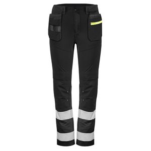 Multiple Size Cordura Fabric High Visibility Safety Workwear Trouser Reflective Working Pant With Multi Pockets
