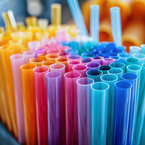 Hot Sale 1000-Pack Plastic Straw Drinking Packaging Tube New Arrivals Individually Wrapped Straws Popular Hard Material