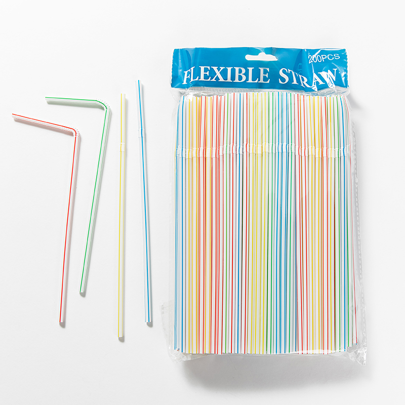 Colorful Disposable Plastic Straws for Parties and Bars Bulk Gift Drinking Straws for Festive Occasions