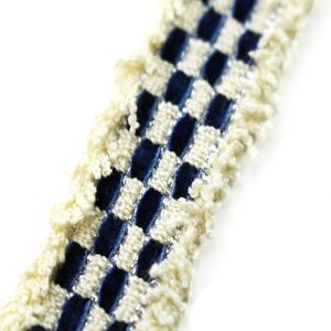 Factory Wholesale  for Garment Textile  4 cm Colorful Jacquard Polyester Fabric Tassel