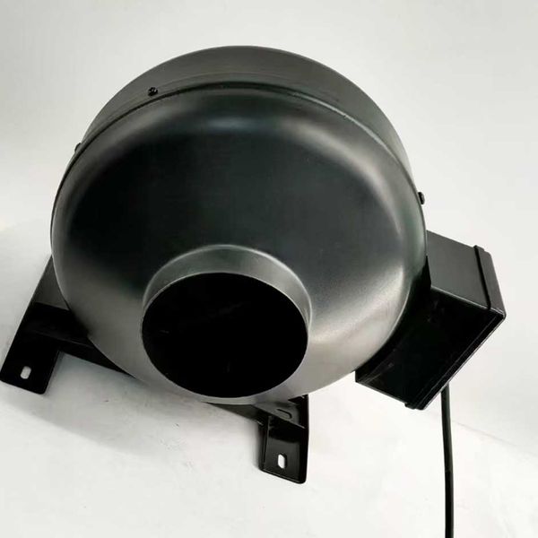 Manufacturer Supplying 220V 5 Inch High Efficiently Metal Circular In-line Duct Fan for Ship Cabins Ventilation
