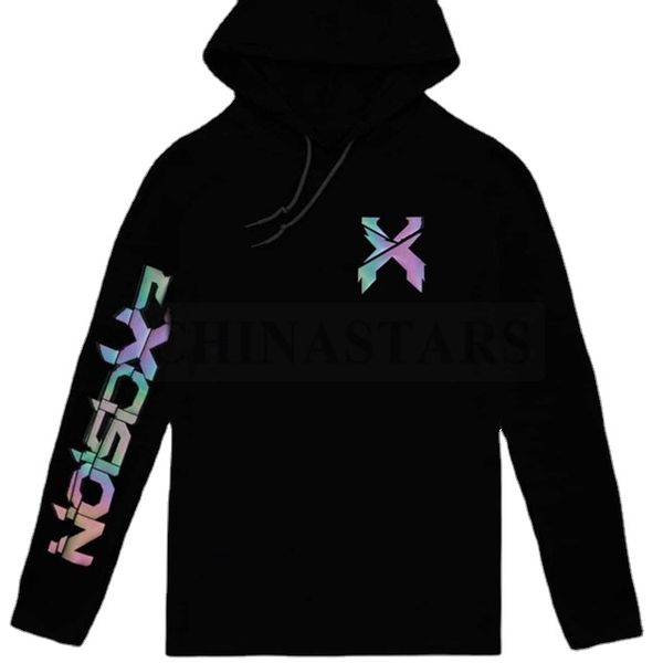 Customized Large rainbow Iridescent or Neon Reflective Heat Transfer Film logo for Clothing