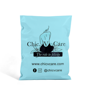 Custom Polythene Clothing Shipping Packaging Baby Blue Packing Polybag Poly Mailer Mailing Bag
