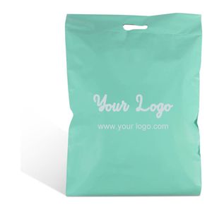 Poly mailers with handle