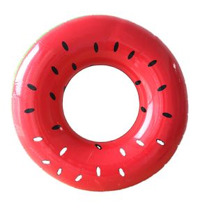 COMCO Inflatable Swimming Pool Float Summer Water Party Beach Sea Kids Adult Inflatable Swim Ring Watermelon Shaped Custom