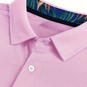 Men Polo Shirt OEM/ODM, 100% Cotton, Custom Logo Print/Embroidery, Short Sleeve