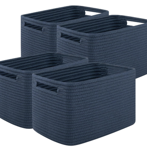 2025 Dog Toy Baskets for Organizing, Shelf Baskets for Blankets, Towels, Small Laundry Basket