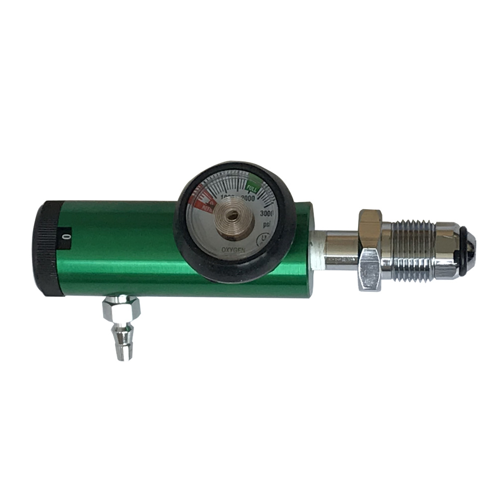 Bullnose Oxygen Tank Regulator 0-4 LPM for Ozone Therapy Devices
