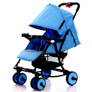 High Quality Foldable Stroller Bed for Kids Modern Design Baby Push Car Pram Travel Toddler Cart Manufactured in China on Sale