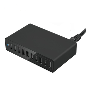 Hot Sales 60w Multi Usb Charger Station Fast Delivery 10 Port Usb Charger 5V 12A Desktop Charger for Cellphone