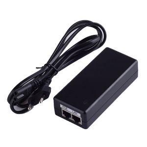 48V 0.5A Dual Port 100m/s 1000m/s Gigabit Passive PoE Injector CCTV Power Ethernet 24V 48V 0.5A 1A POE Power Supply