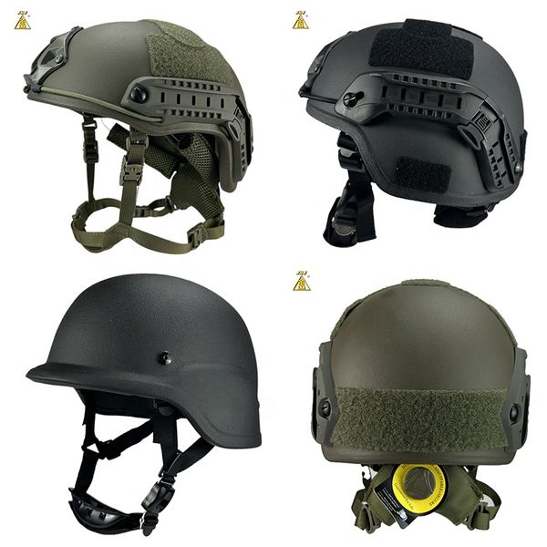 Head Protectors High Quality Tactical Gear Safety FAST Kevlar Helmets