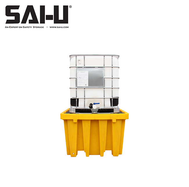 SAI-U IBC030  Applicable to Factories Containment for Fluid Storage Ton Drum Leak-Proof Chemical Storage Leakproof