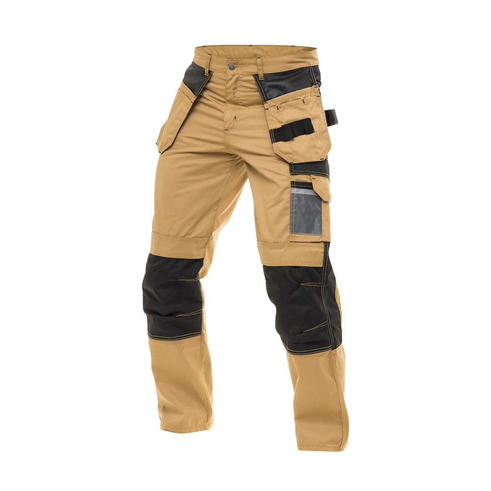 Men's Multi-Pockets Workwear Pants Customizable OEM Service Overalls Trousers