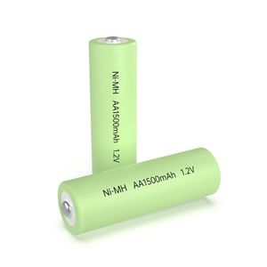 AA1500mAh 1.2V Ni-MH Rechargeable Battery 1000mAh/1500mAh/2500mAh Options Metal Housing Flashlight Toys Energy Storage Boats