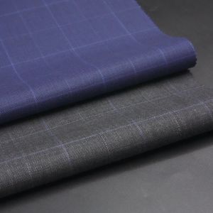 Best Price In-Stock Items Worsted Merino Wool Fabric Wool/Polyester Fabric Wool Fabric for Men's Suit