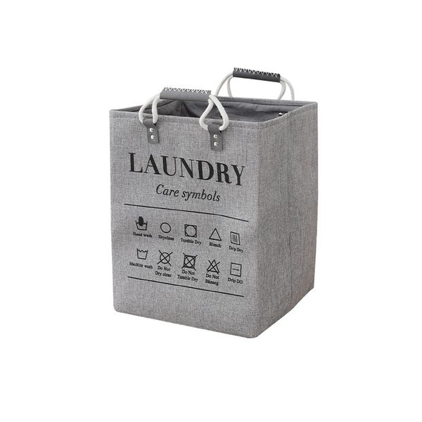 Custom Collapsible Folding Drawstring Hamper Storage Basket for Home Storage Bathroom Organizer Laundry Bags for Dirty Clothes