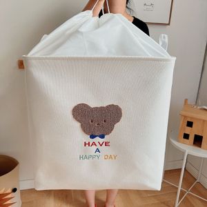 Extra Large 100L Foldable Toy Canvas EVA Storage Boxes Laundry Storage Basket with High Capacity