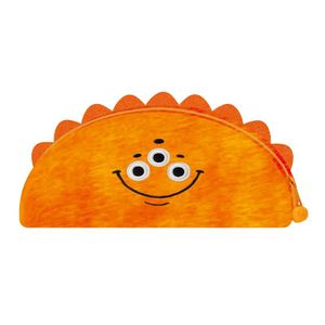 Plush Fabric With Embroidery Pencil Pouch School Children