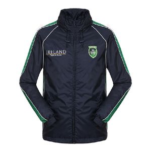 Custom School Uniform Embroidered Logo Stand Sport Soft Windbreaker Jacket