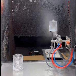 Mini 3 Axis Coating Spray Gun Semi-Auto Painting Machine for Colors Spray Paint Glass Bottle Spray