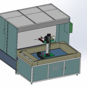 Automatic Coating Spray  Production Line Painting Machine for Colors Spray Paint Glass Jar Round Pot Kettle Coating Protection