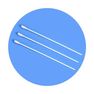 Medical Polyester Test Plastic Stick Dacron Tip Sterile Sampling Swab for DNA