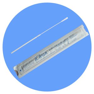 Medical Grade Plastic Abs Stick Transport Nasopharyngeal Nasal Swab Oropharyngeal Pcr for Influenza