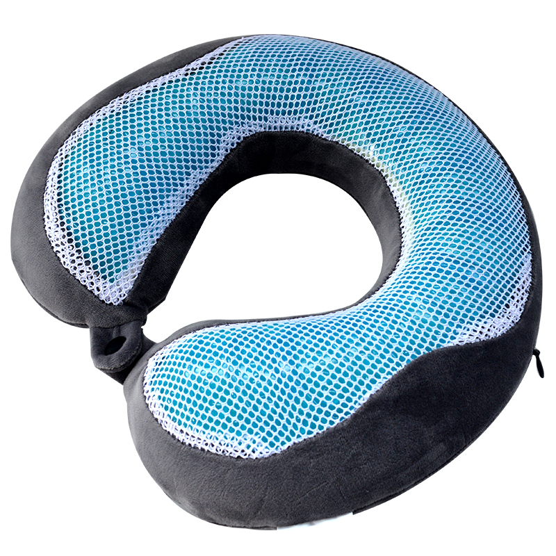 Wholesale Portable Comfortable U-Shape Memory Foam Neck Pillow with Slow Rebound Feature for Sleep Car Use Customizable Logo