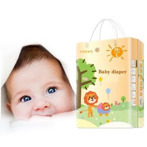 Free Sample Disposable Baby Diapers Nappies China Private Brand Pull-up Diapers Regular Healthy for Sale