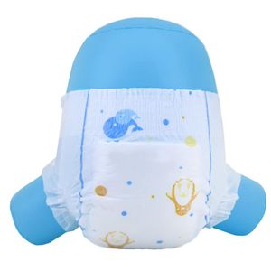 OEM Custom Baby Diaper Pants S Size Fluff Pulp Printed Baby Nappy Wholesale Option