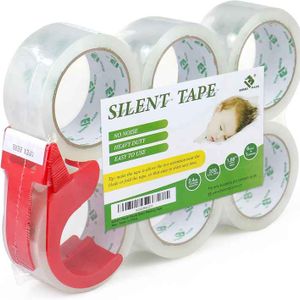 No Noise High Quality Single Sided Transparent Bopp Packaging Tape Water-Resistant and Noiseless Acrylic Adhesive Packing Tape