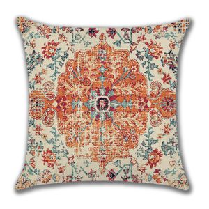 Bohemia Style Throw Pillow Cover Sofa Cushion Cover Decorative Pillowcase for Sofa Living Room Bedroom Office