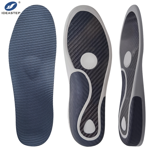 Ideastep XD-6265 Carbon Sports Arch Support Insoles - Lightweight Bulk for Medical Athletics