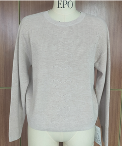 Women's crew neck pullover