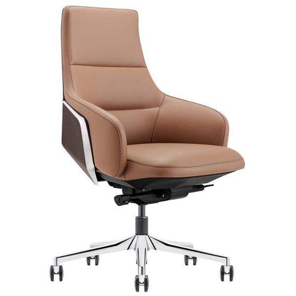 Luxury Padded Professional Office Desk Chairs Ergonomic Swivel Pu Leather Office Furniture Executive Chair