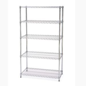 Wholesale Approved NSF & ISO Chrome Plated Adjustable Wire Shelves Supermarket Shelving