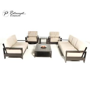 Outdoor Furniture Sofa Patio Aluminum Garden Balcony Rainproof Outdoor Living Room Hotel