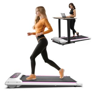 1-8 km/h Speed Range 2 in 1 Fitness Walking Pad Folding for Under Desk Electric Treadmill with LED Display Walking Pad Treadmill