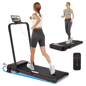 Walking Pad Smart Fitness Exercise Foldable Electric Running Machine Gym Jogging Running Home Use Treadmill with LED Display