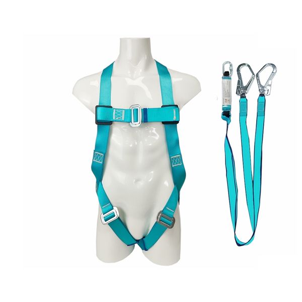 CE Full Body Fall Protection Harness Safety Belt and Dorsal D Rings for Construction
