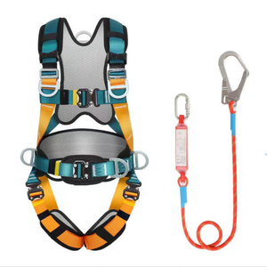 Comfort Safety Harness Fall Protection Includes Added Padding Removable Safety Belt with Side D Rings