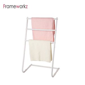 Foldable Space Saver Towel Storage Rack Drying Rack Clothes Drying Rack