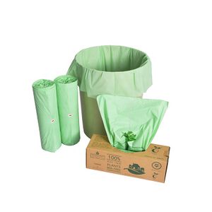 China Manufacturer Customized Garbage Bags 13 Gallon Compostable Tall Kitchen Garbage Bags