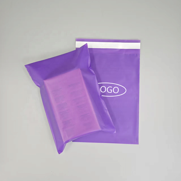 Wholesale Custom XL Grey Corn Starch Mailing Bags Matte Compostable Biodegradable Costume Personalised Mail Bags for Clothing